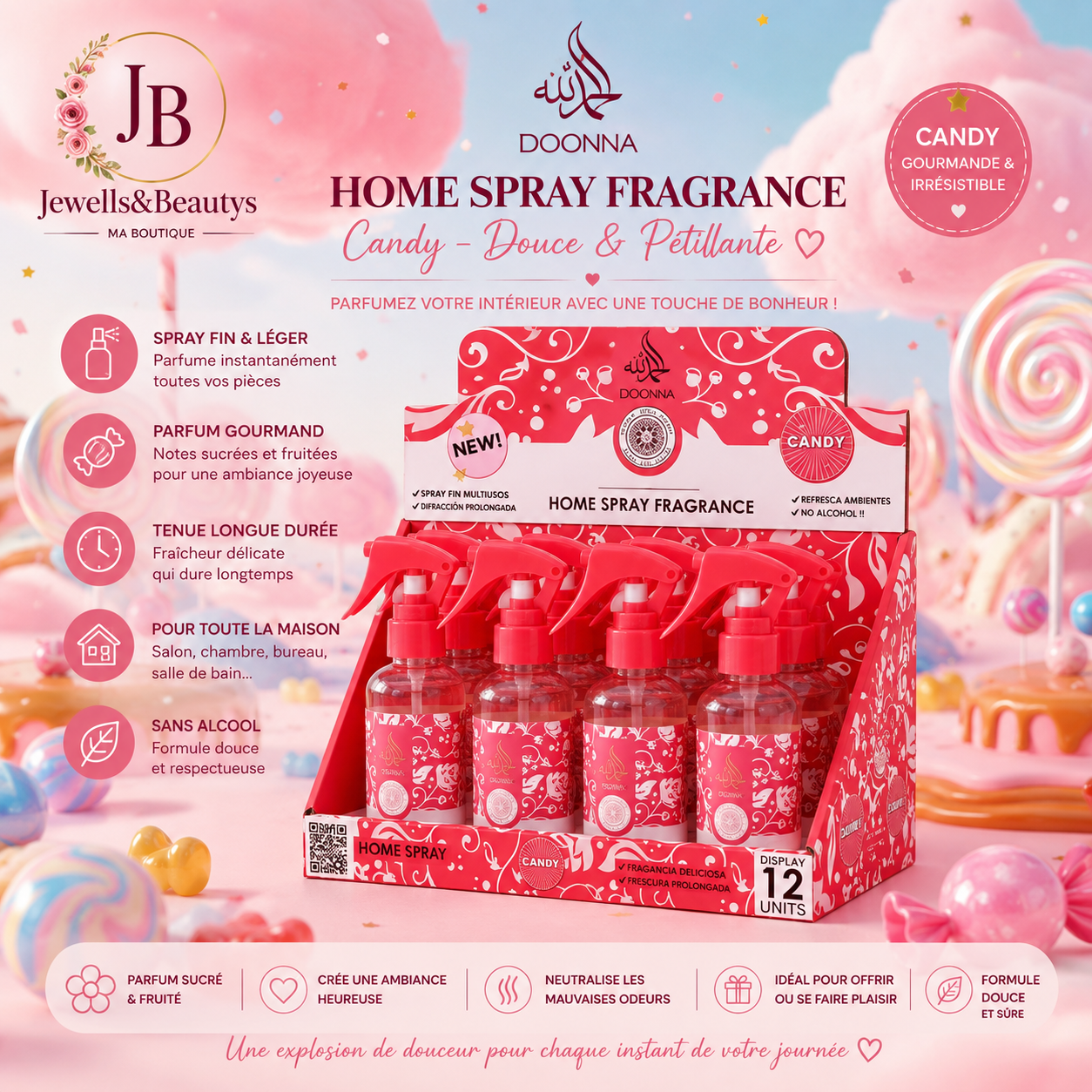 Home spray fragrance ddonna