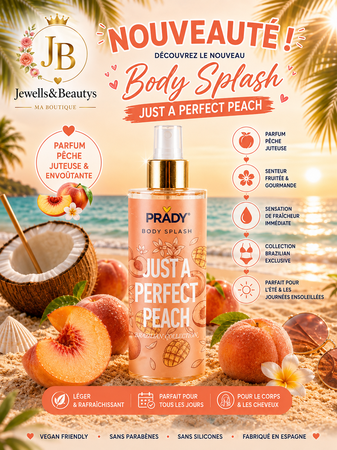 💖 Body Splash Prady – Collection Brazilian