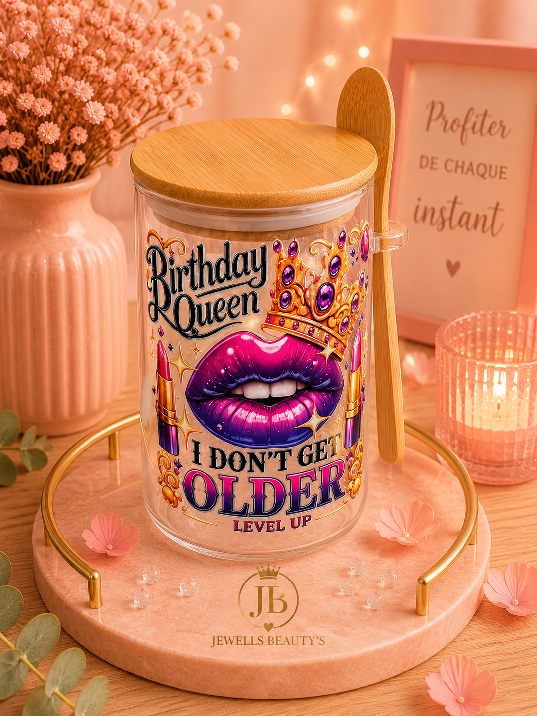 Mug Overnight Premium avec couvercle & cuillère
