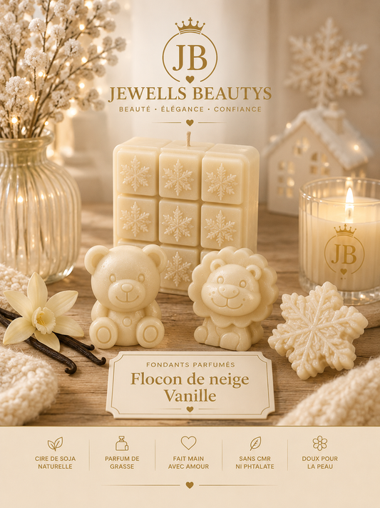 Flocon de neige vanille
