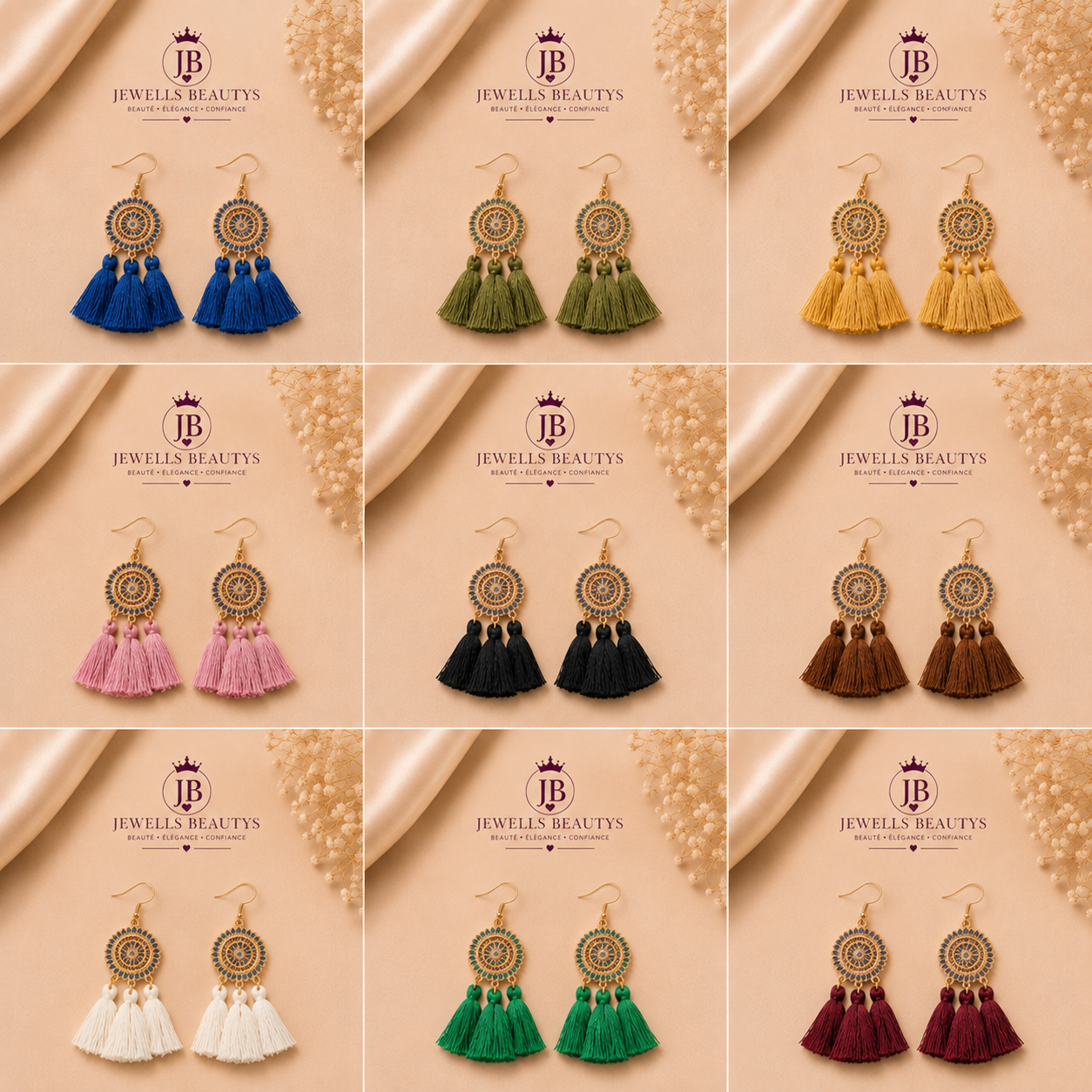 Boucle d'oreille mayssane