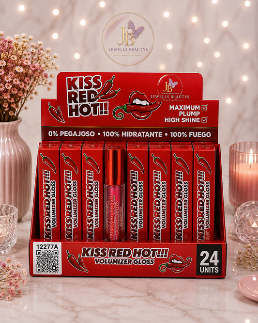 GLOSS KISS RED HOT