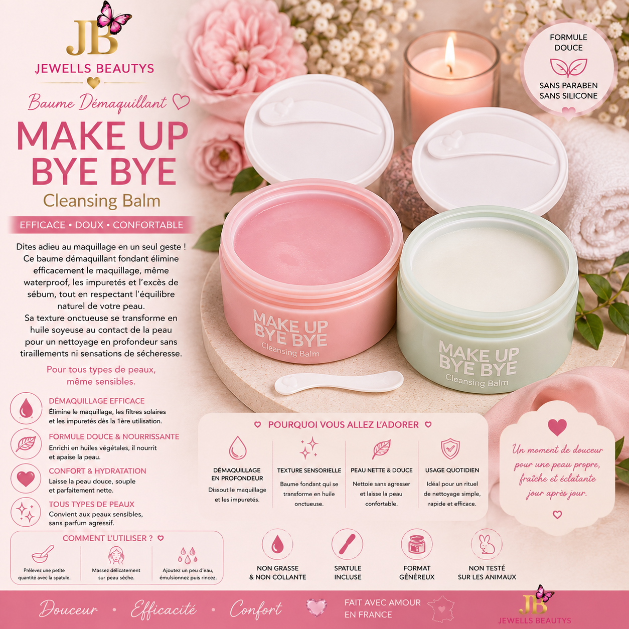 Baume Démaquillant “Make Up Bye Bye” – D’Donna