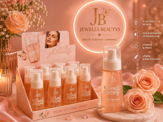 SPRAY FIXATEUR A L'EAU DE ROSE