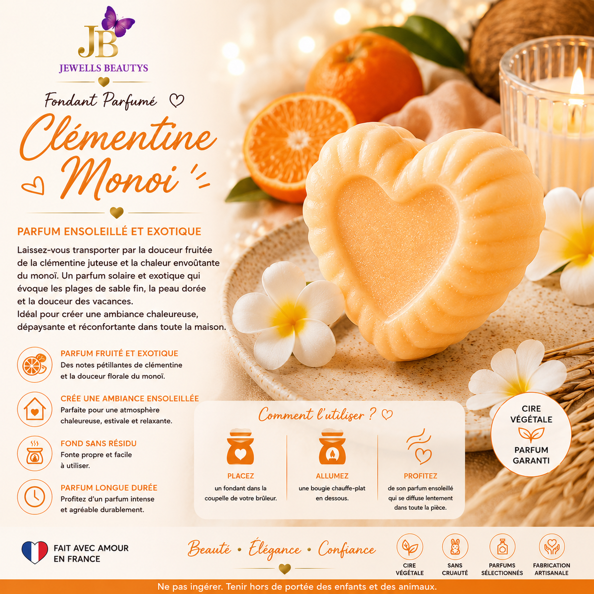 Clémentine-monoï