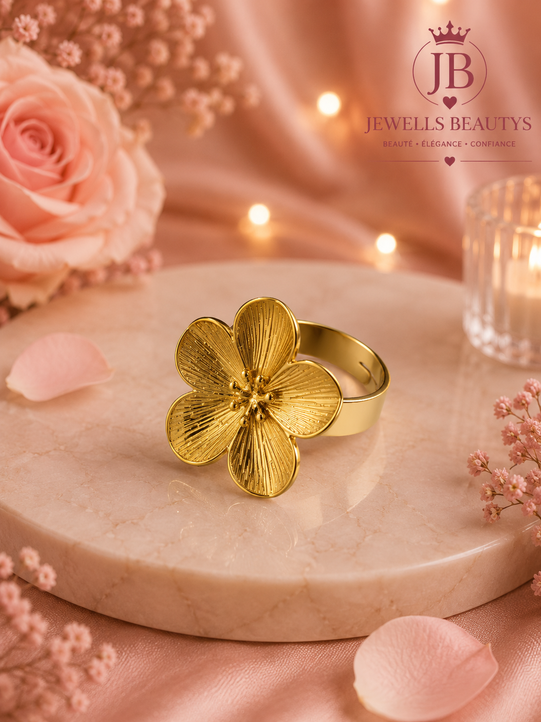 Bague Lotus