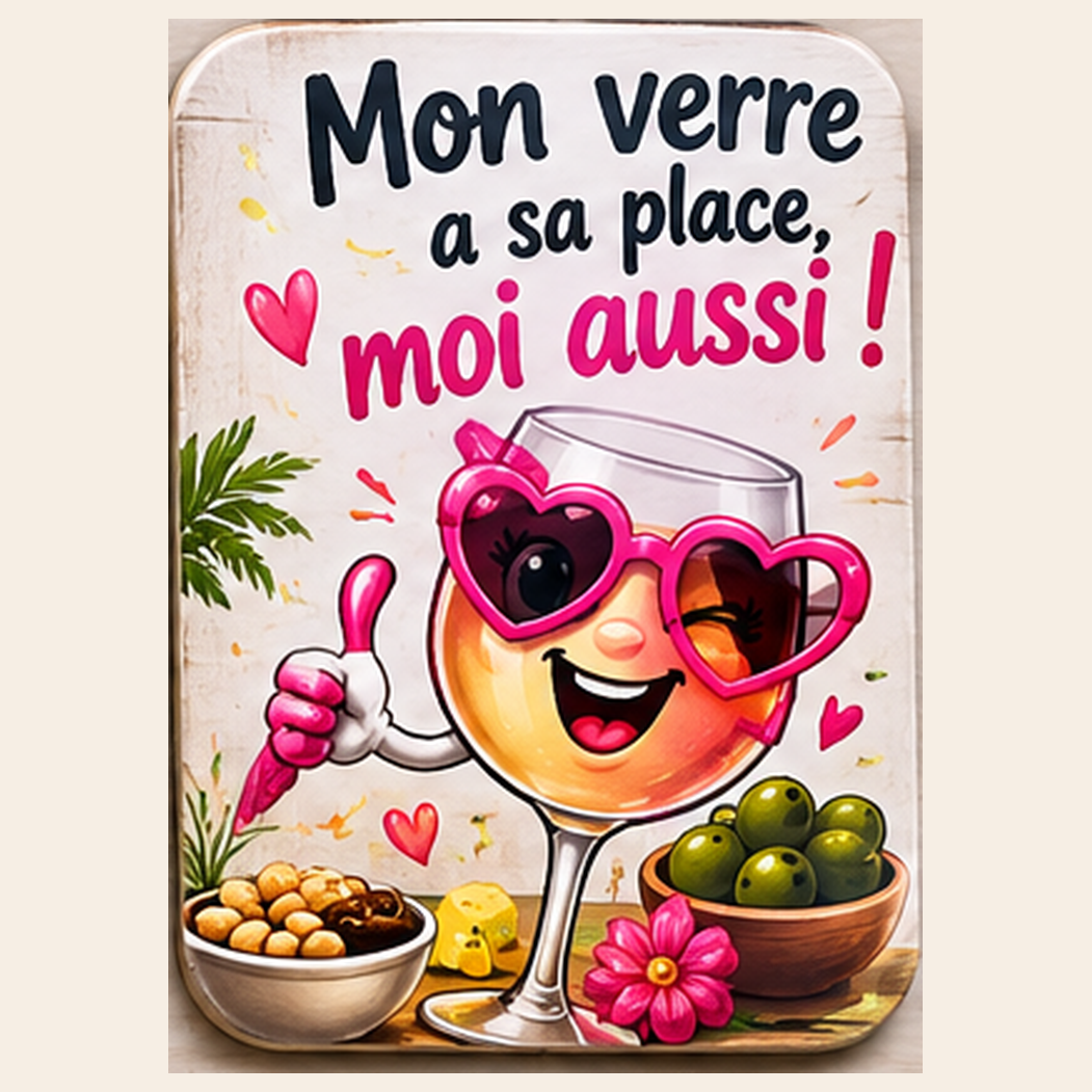 DESSOUS DE VERRE PERSONNALISÉS