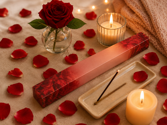 Encens rose rouge