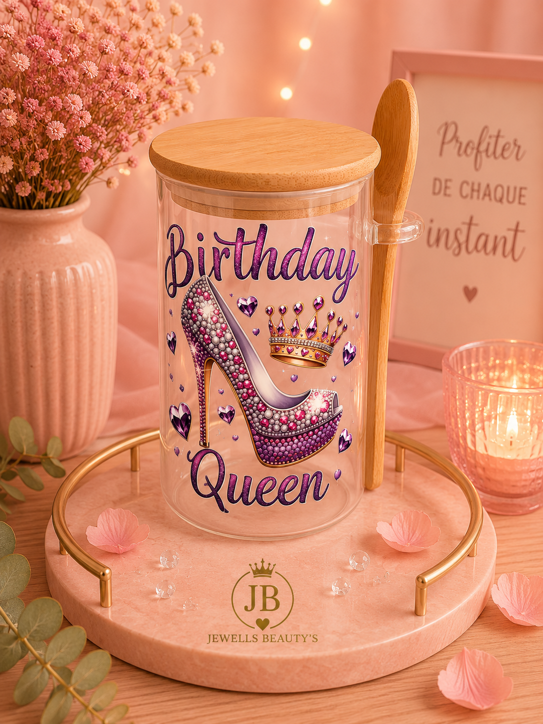 Mug Overnight Premium avec couvercle & cuillère