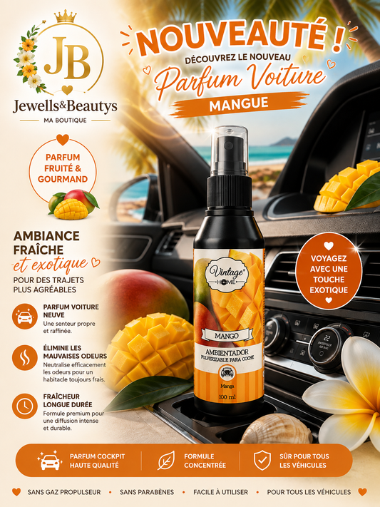 🚗 Parfum Voiture Premium