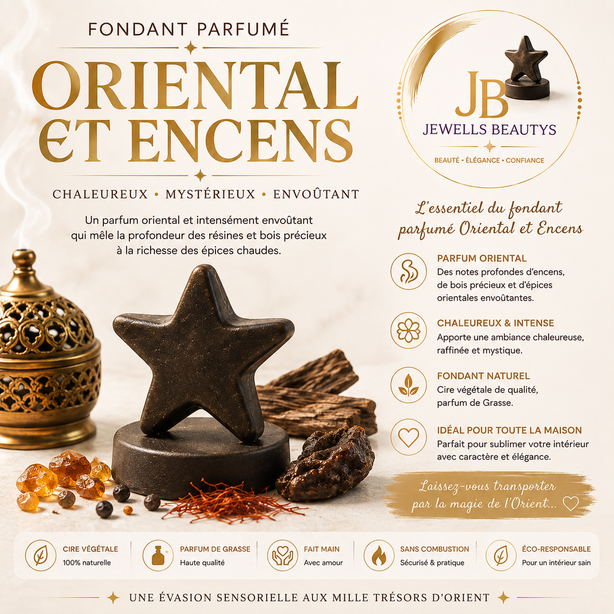 Orientale et encens