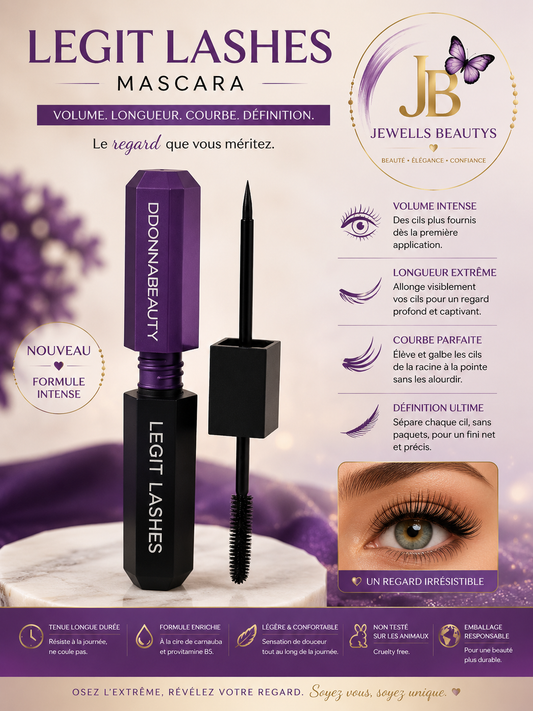 MASCARA + EYE LINER WATERPROOF BLACK INTENSE