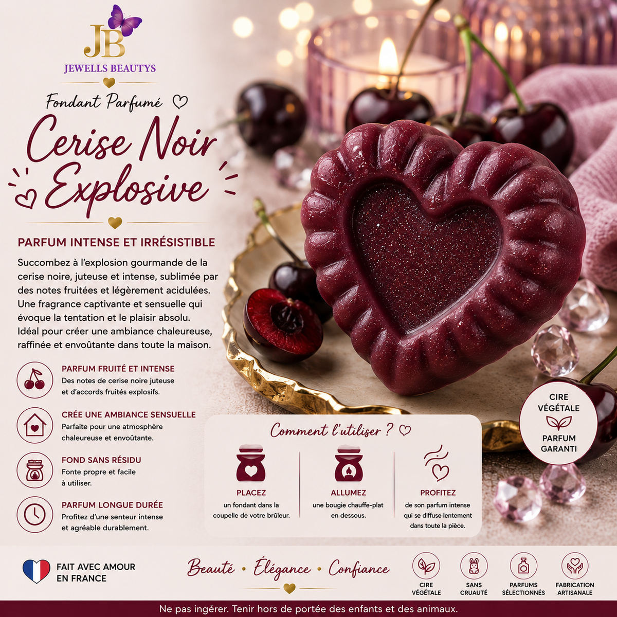 Cerise noir explosive