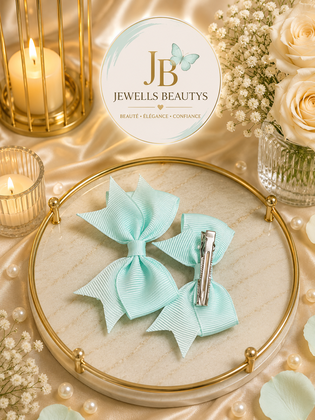 Barrette Nœud Classique