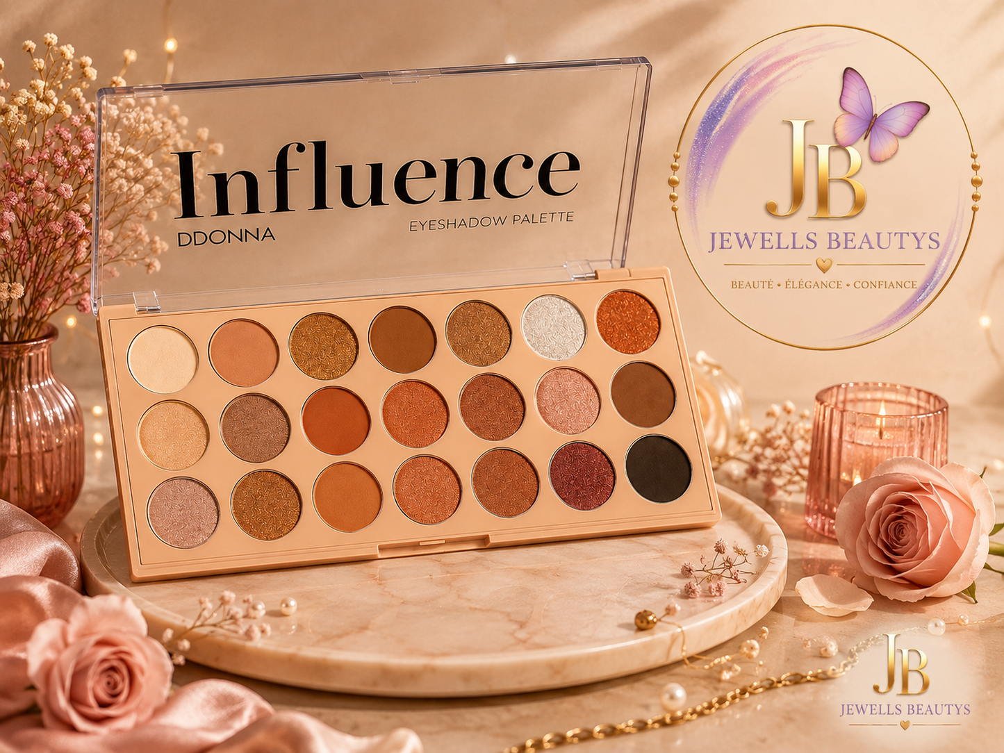 PALETTE INFLUENCE  ORANGEES et  MARRON