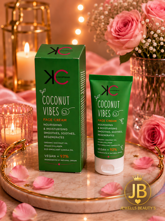 Crème Visage Régénérante à la Noix de Coco