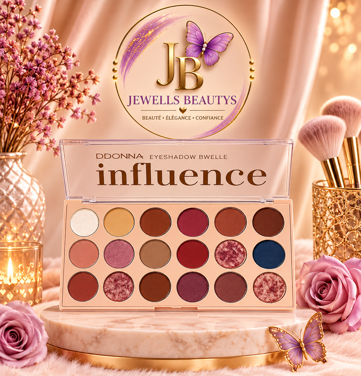 PALETTE INFLUENCE  ORANGEES et  MARRON